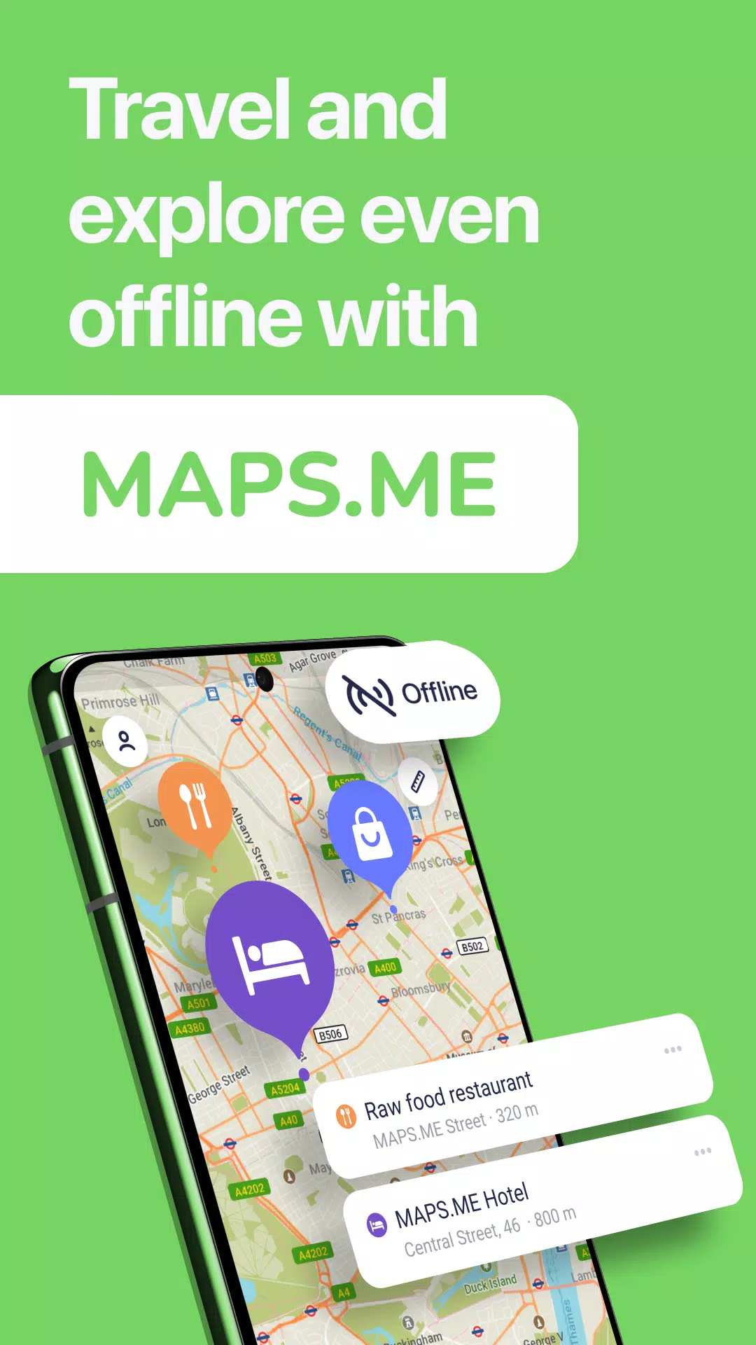 MAPS.ME স্ক্রিনশট 1