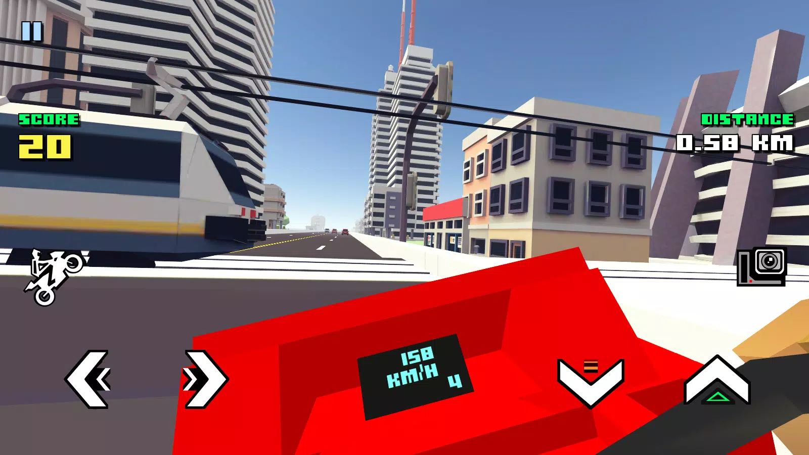 Blocky Moto Racing Screenshot 2