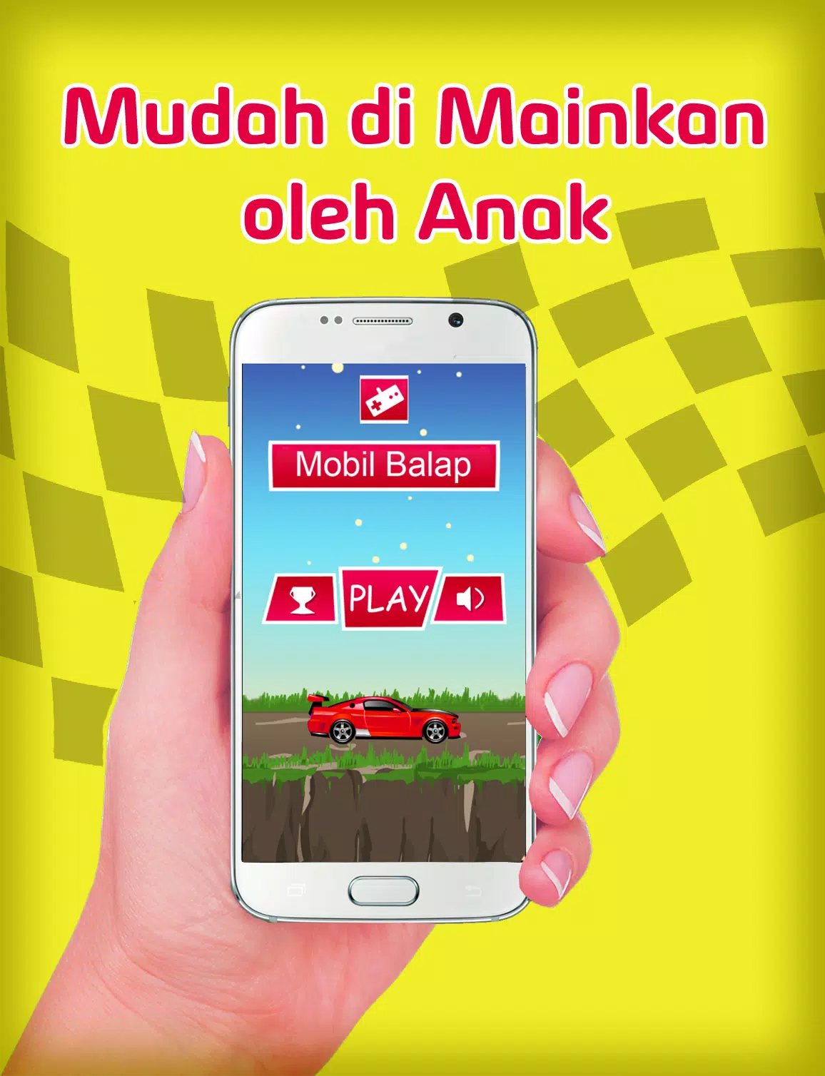 Mobil Balap Racing Anak Capture d'écran 1