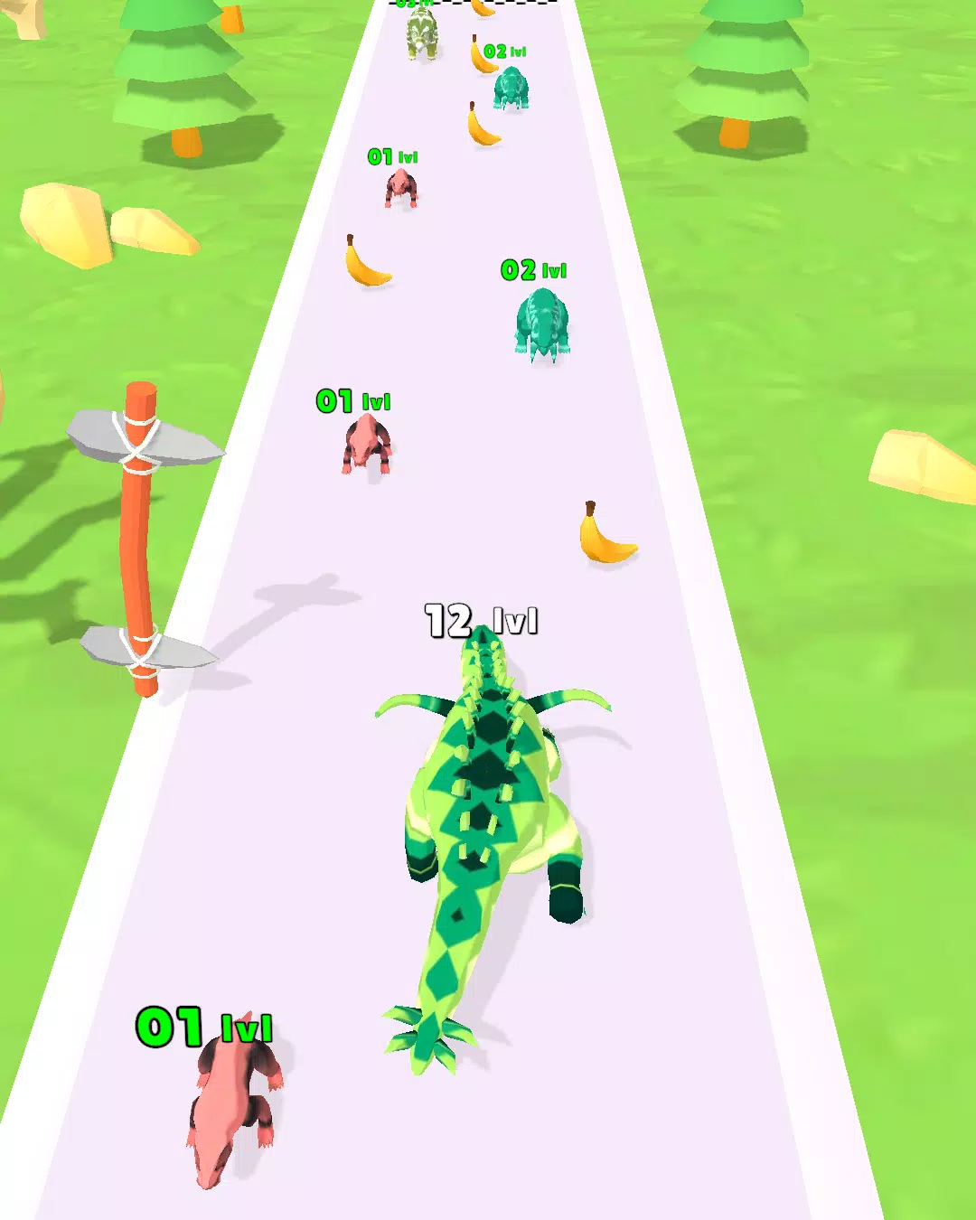 Dinosaur Run: Dino Evolution Captura de pantalla 3
