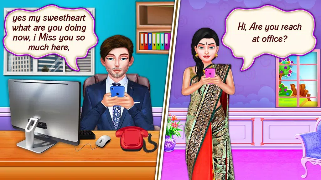 Indian Wedding Honeymoon Games Tangkapan skrin 3