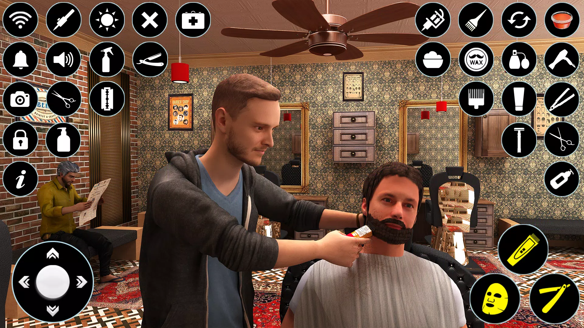 Barber Shop Game: Hair Salon ဖန်သားပြင်ဓာတ်ပုံ 2