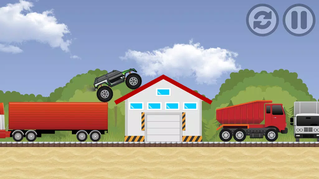 Monster Truck Racing Game Schermafbeelding 4