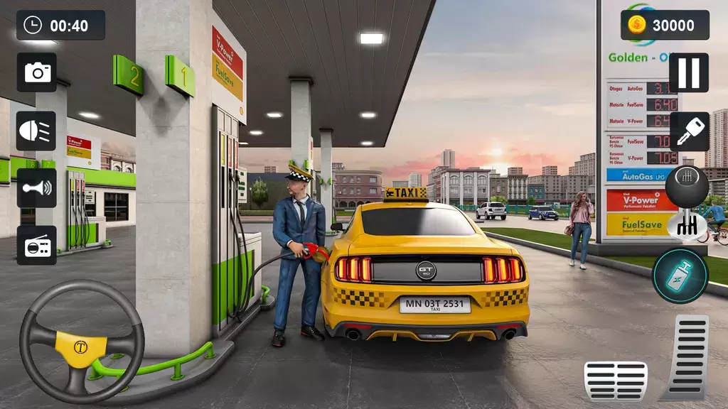 Taxi Simulator 3D - Taxi Games Zrzut ekranu 2