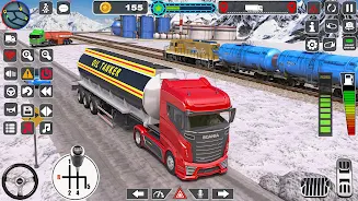 Oil Tanker Truck Driving Games應用截圖第3張