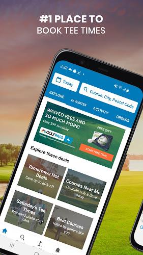 GolfNow: Golf Tee Times Screenshot 1