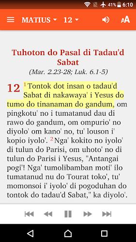 Dusun TDR Bible Captura de pantalla 2