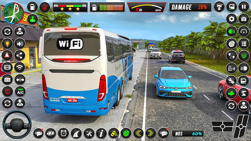 Bus Games 3D City Bus Driving Screenshot 1