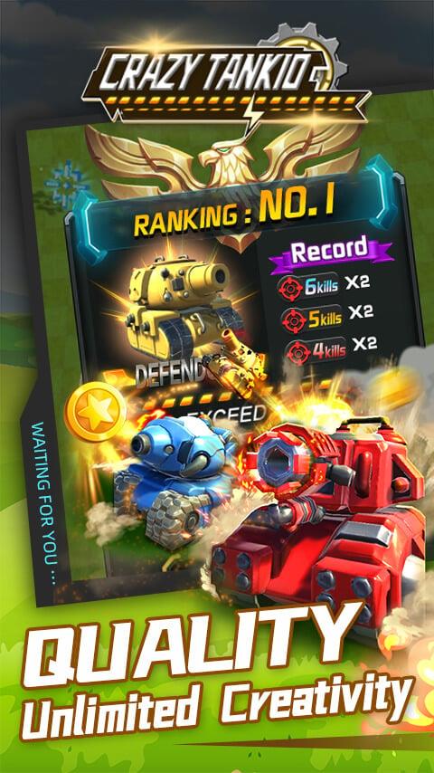 Crazy Tankio Captura de tela 1