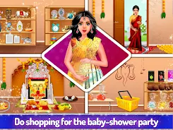 Indian Fashion Mom Baby Shower Captura de tela 4