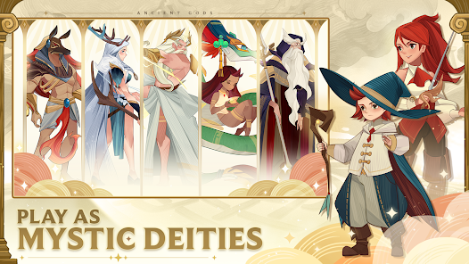 Ancient Gods: Card Battle RPG Mod Captura de tela 1
