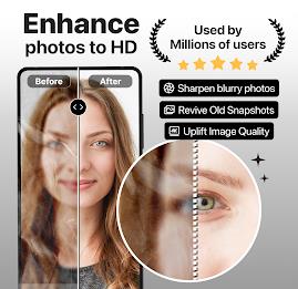 PhotoBoost - AI Photo Enhancer Captura de tela 1