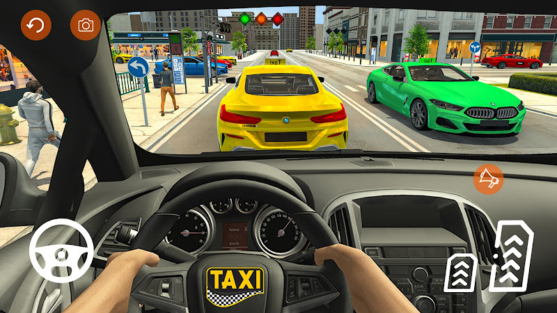 Grand Taxi simulator 3D game ภาพหน้าจอ 4