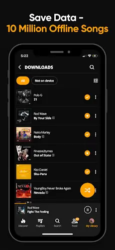 Audiomack: Music Downloader ภาพหน้าจอ 2