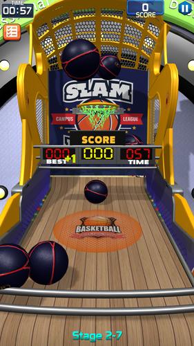 Flick Basketball Stages Ảnh chụp màn hình 4