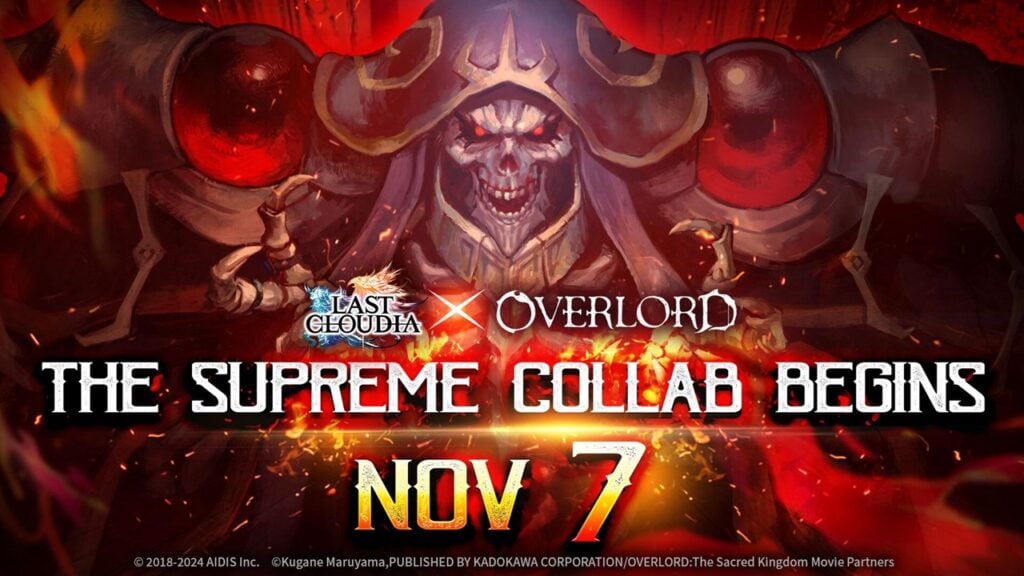 Last Cloudia X Overlord Collaborationは来週削除されます！