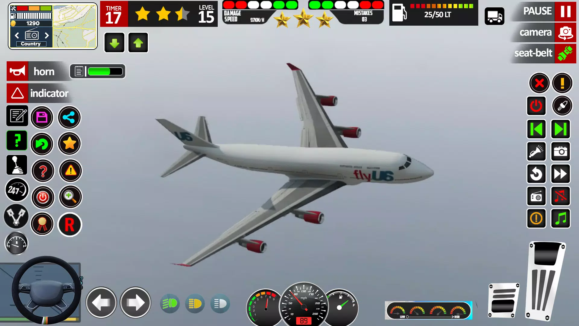 Plane Game Flight Simulator 3d应用截图第4张
