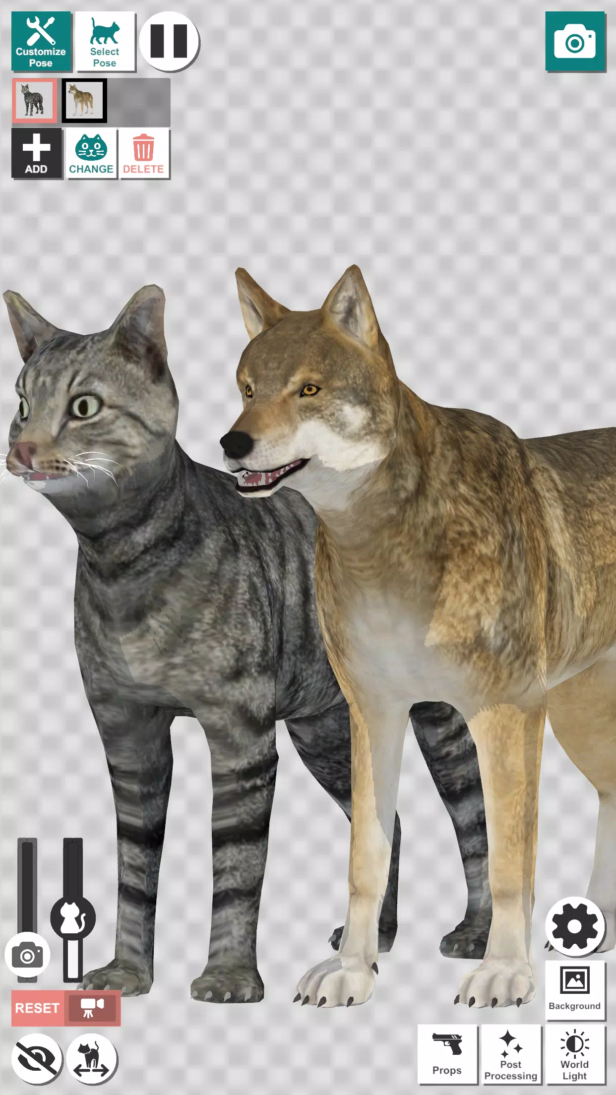 Animal Posing スクリーンショット 1