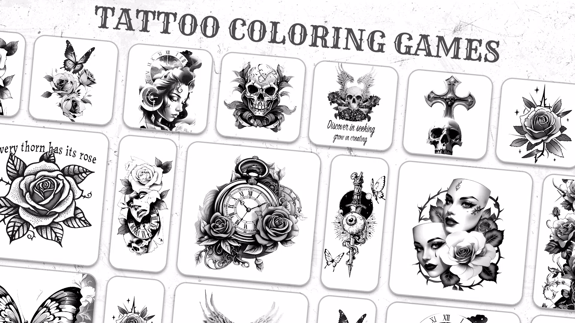 Tattoo Coloring games Zrzut ekranu 2