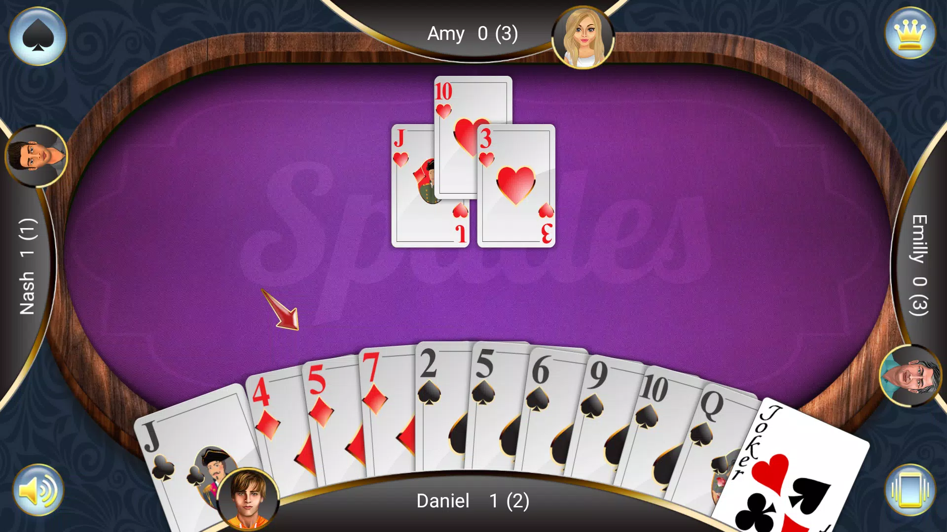 Spades: Card Game スクリーンショット 3