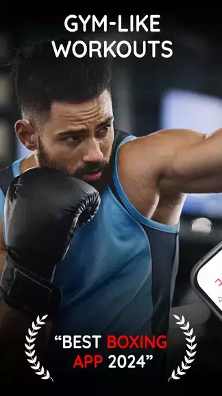 Boxing Training & Workout App Tangkapan skrin 1