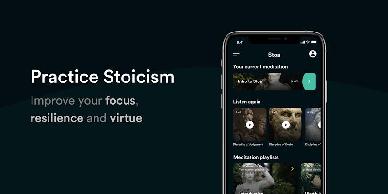 Stoa: Stoic Meditation スクリーンショット 1