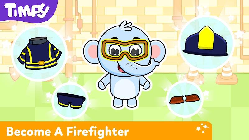 Timpy Kids Firefighter Games Screenshot 3