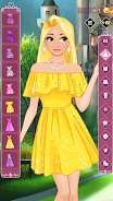 Golden princess dress up game Скриншот 2