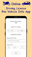 Driving Licence Apply Online Captura de pantalla 4