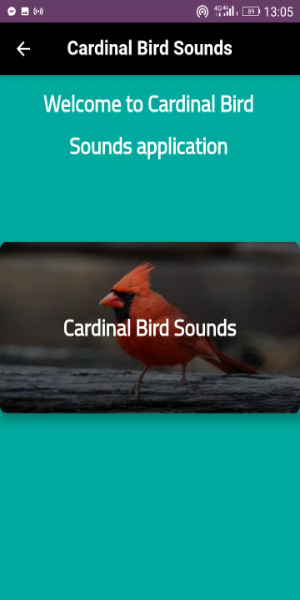 Cardinal sounds and calls Скриншот 1