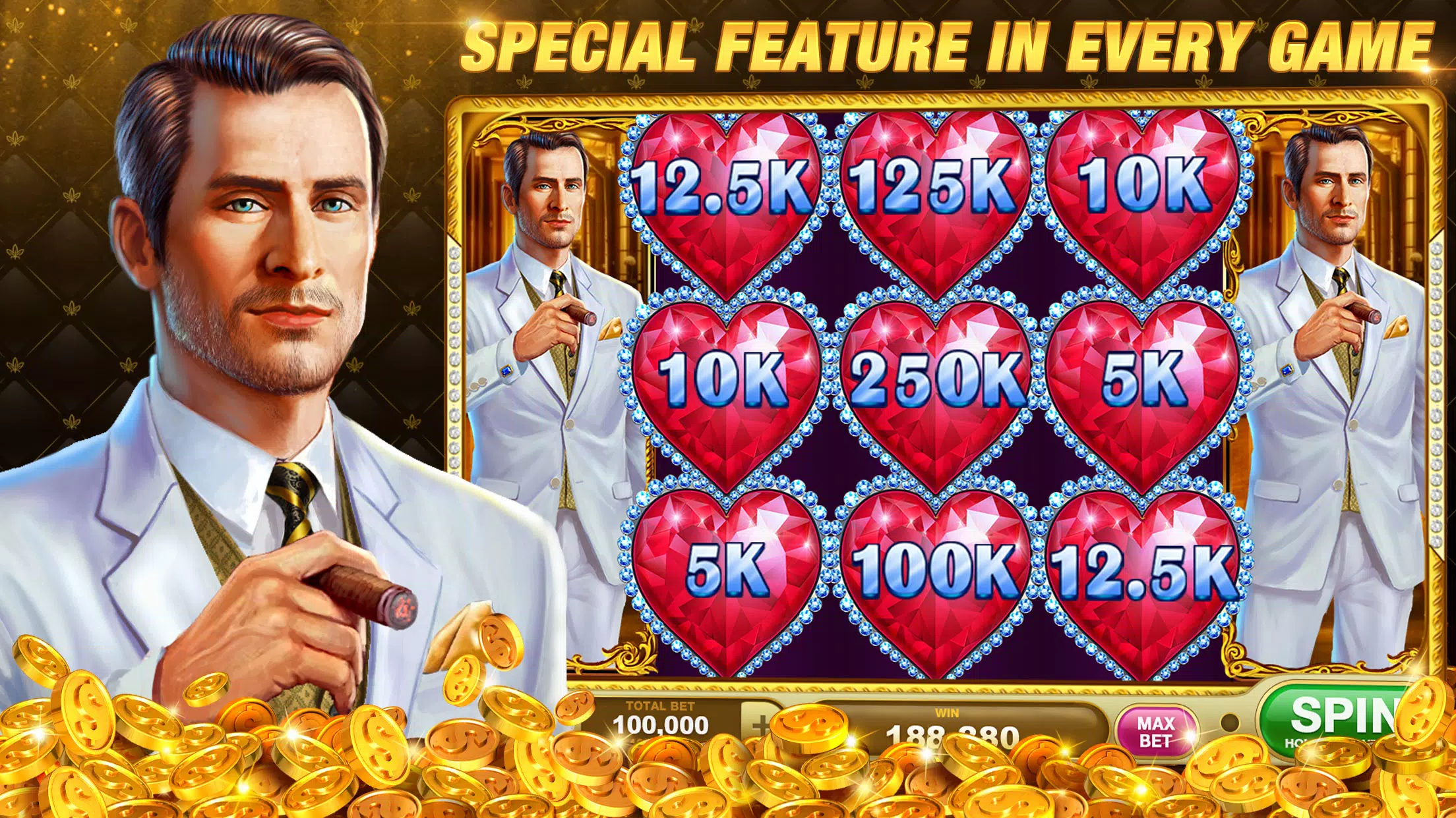 Slots Rush ภาพหน้าจอ 1