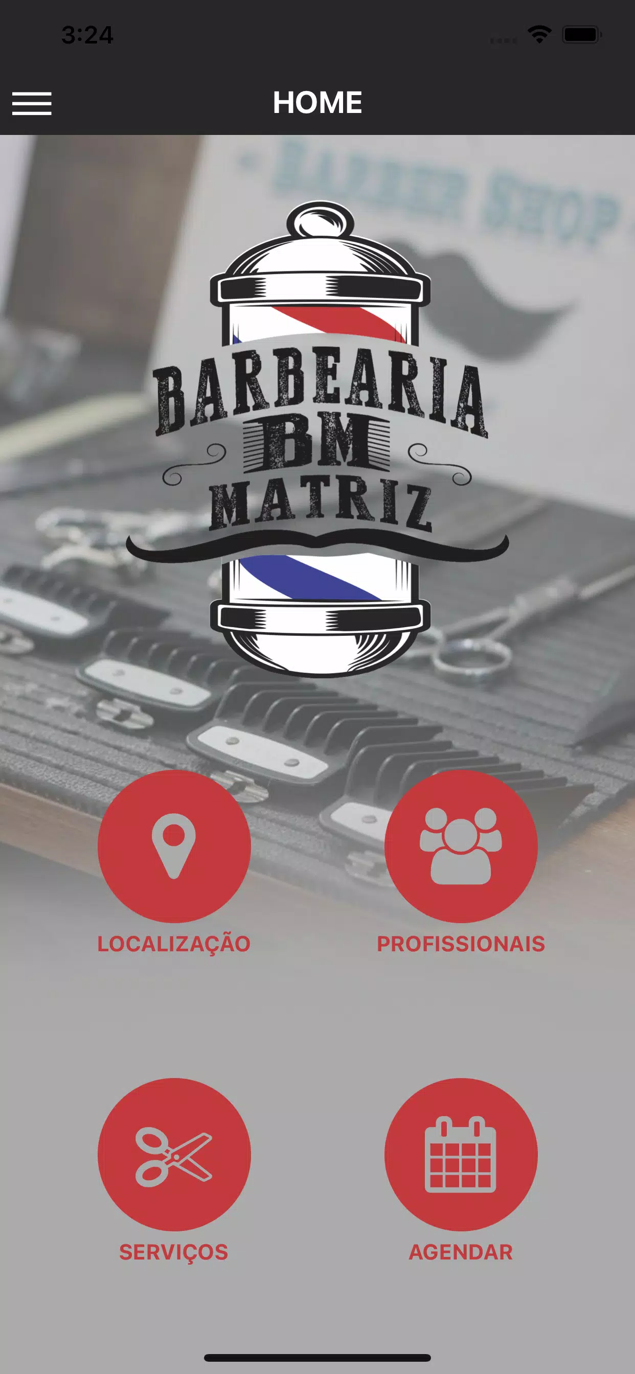 Barbearia Matriz Zrzut ekranu 1