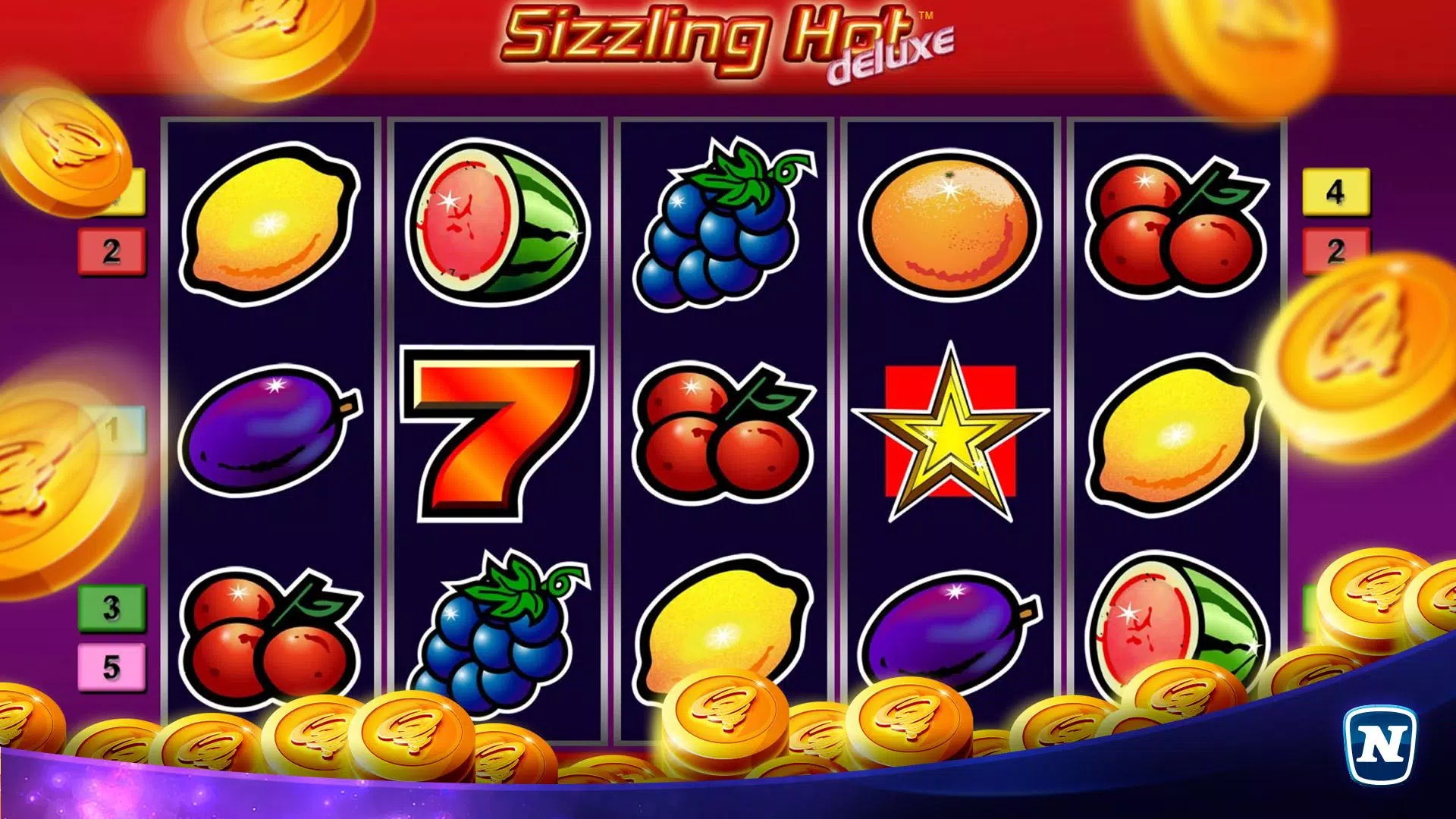 Sizzling Hot™ Deluxe Slot Tangkapan skrin 1