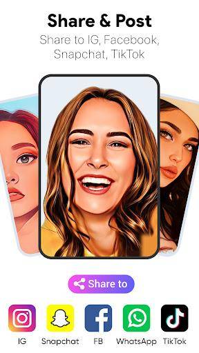 ToonTap: AI Headshot Generator Ảnh chụp màn hình 2