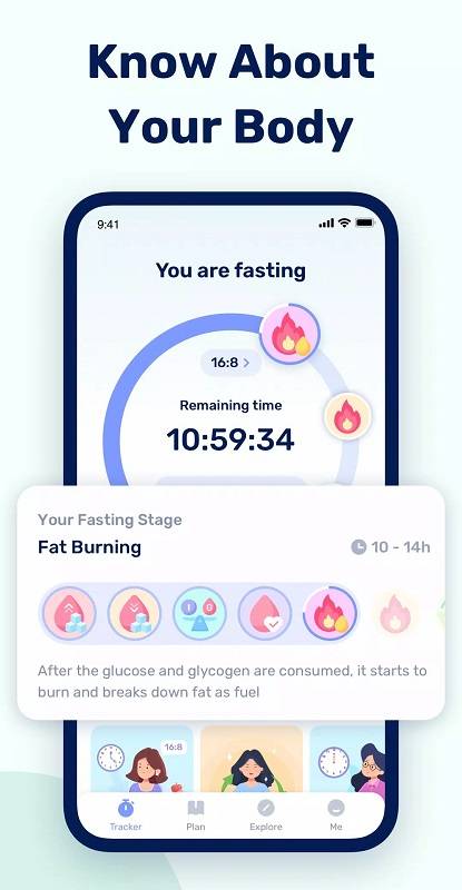 GoFasting Intermittent Fasting應用截圖第4張