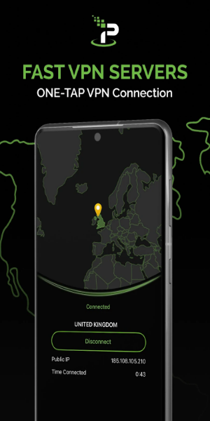 IPVanish: VPN Location Changer应用截图第1张