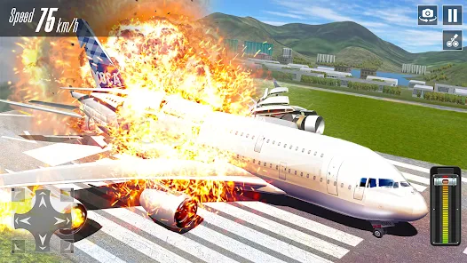 Plane Crash 3d: Airplane Games Screenshot 3