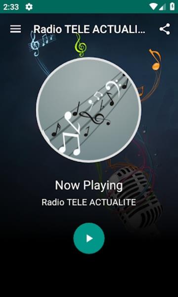 Radio TELE ACTUALITE應用截圖第2張