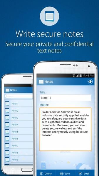 Folder Lock Ảnh chụp màn hình 2