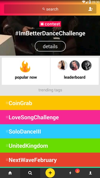 musical.ly Lite Tangkapan skrin 2