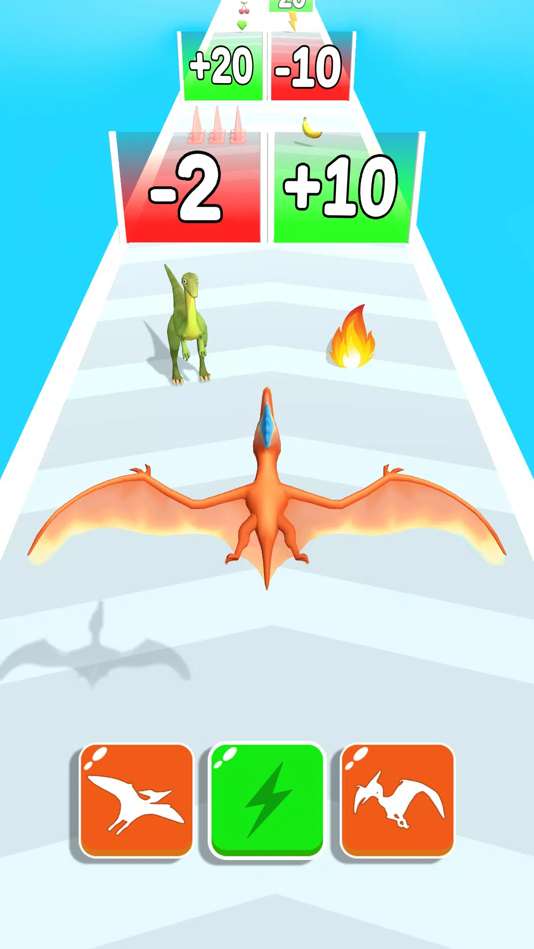 Dinosaur Run: Dino Evolution Captura de pantalla 1