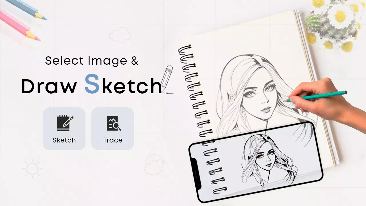 Draw Sketch & Trace Скриншот 2