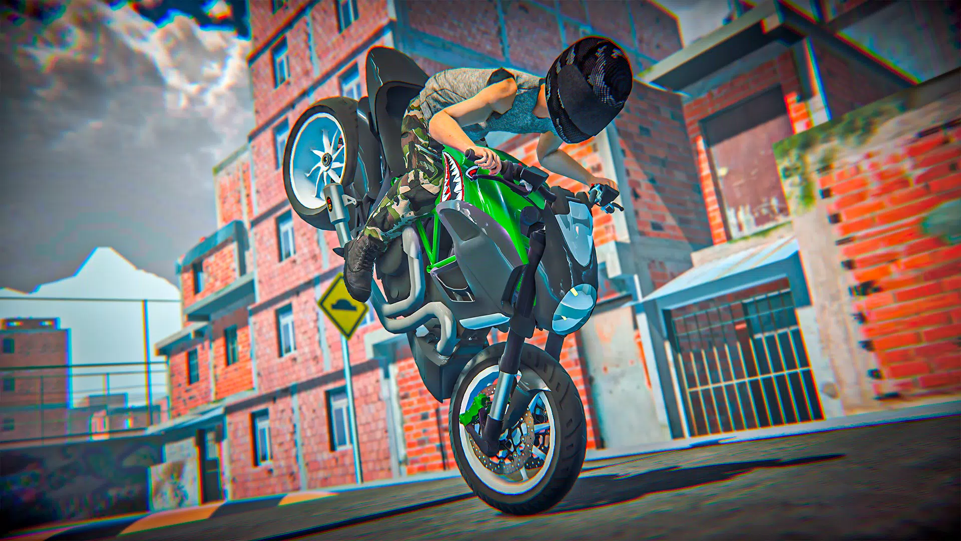 Wheelie City Captura de tela 1