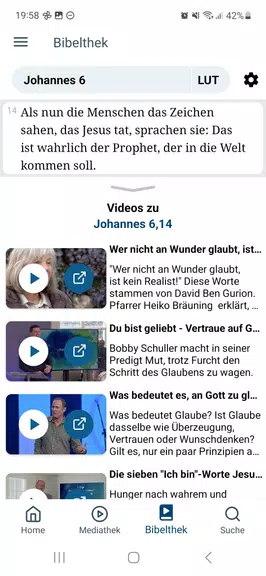 Bibel TV App Screenshot 3