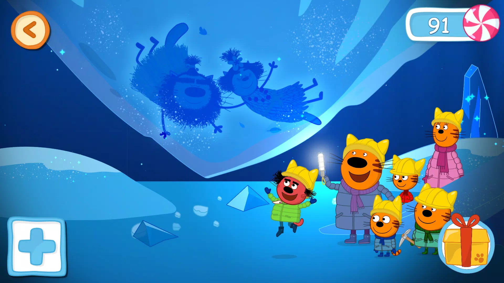 Kid-E-Cats: Winter Holidays Screenshot 2