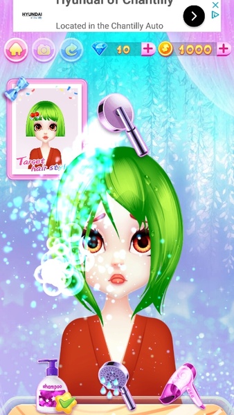 Fashion Hair Salon Games: Royal Hairstyle Скриншот 1