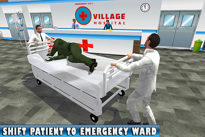 Cart Ambulance Village Screenshot 1