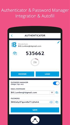 SAASPASS Authenticator 2FA App Ảnh chụp màn hình 2