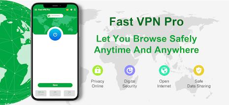 Fast VPN Pro - Secure Proxy Screenshot 1