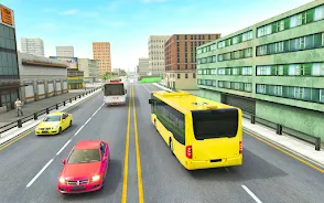 Bus Driving Sim- 3D Bus Games Schermafbeelding 4